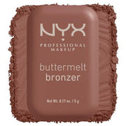 NYX PROFESSIONAL MAKEUP Matte Buttermelt Bronzer Longwear Face Makeup Vegan Formula Butta Off 05 0.17 Ounce - Maison des fragrances