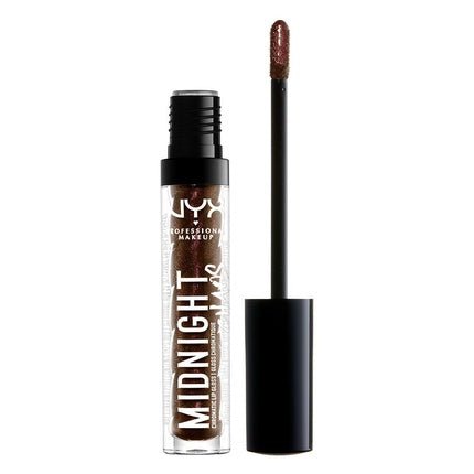 NYX Professional Makeup Midnight Chaos Lip Gloss Dark Dimension 0.08 Ounce - Maison des fragrances