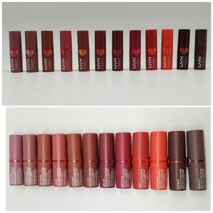 NYX Professional Makeup Mini Matte Lipsticks 12 Shades Limited Edition - Maison des fragrances