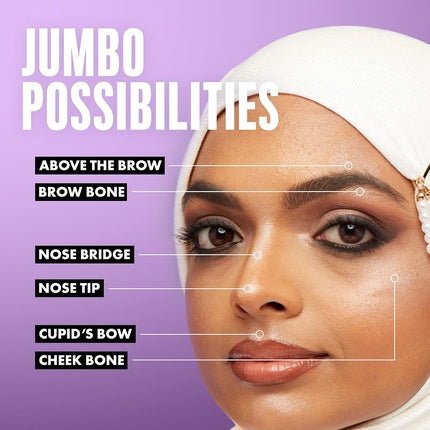 NYX Professional Makeup Multi - Use Highlighter Stick with Jojoba Oil 2.7g Shade Coconut Cake 01 - Maison des fragrances