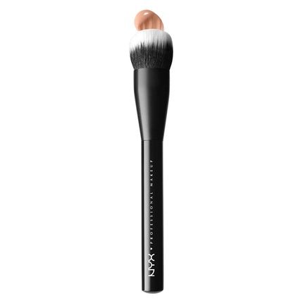 NYX Professional Makeup Pro Brush Dual Fiber Foundation Brush with Full and Soft Bristles - Maison des fragrances