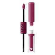NYX Professional Makeup Shine Loud Long - Lasting Liquid Lipstick with Clear Lip Gloss Perfect Berry - Maison des fragrances