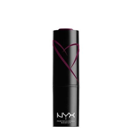 NYX PROFESSIONAL MAKEUP Shout Loud Satin Lipstick Infused With Shea Butter - Into The Night Deep Grape - Maison des fragrances