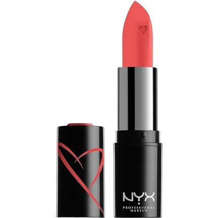 NYX Professional Makeup Shout Loud Satin Lipstick Ultra - Saturated Colour Vegan Formula Day Club 10 - Maison des fragrances
