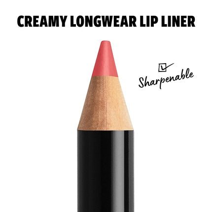 NYX Professional Makeup Slim Lip Pencil Long - Lasting Creamy Lip Liner Hot Red - Maison des fragrances
