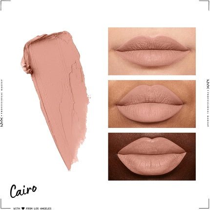 NYX Professional Makeup Soft Matte Lip Cream Cairo 16 Creamy and Matte Finish 8ml - Maison des fragrances