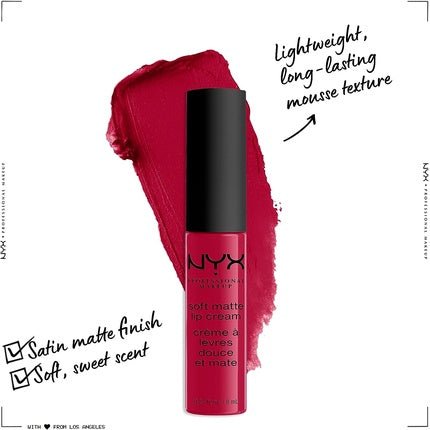 NYX Professional Makeup Soft Matte Lip Cream Monte Carlo 10 - Maison des fragrances