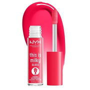 NYX Professional Makeup This Is Milky Gloss 12 Hour Hydration Vegan Cherry Milkshake Lip Gloss - Maison des fragrances