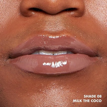 NYX Professional Makeup This Is Milky Gloss Vegan Lip Gloss 12 Hour Hydration - Milk The Coco Chocolate Brown - Maison des fragrances
