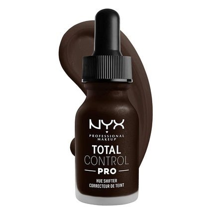 NYX PROFESSIONAL MAKEUP Total Control Pro Drop Foundation Hue Shifter - Dark - Maison des fragrances