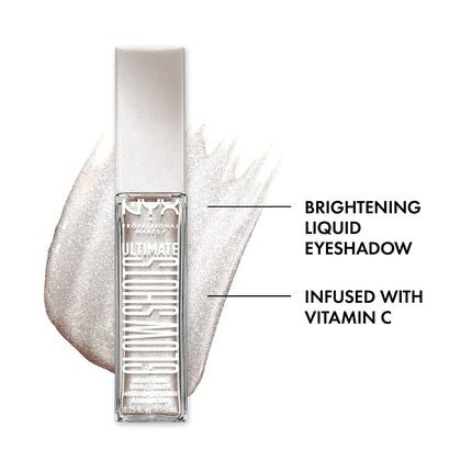 NYX Professional Makeup Ultimate Glow Shots Liquid Eyeshadow with Vitamin C Come Thru Coconut - Maison des fragrances
