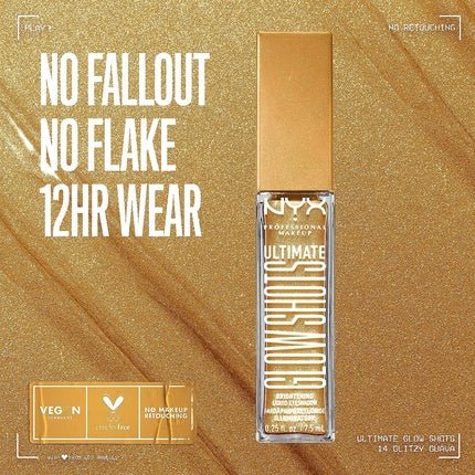 NYX Professional Makeup Ultimate Glowshots Vivid Rich Glitzy Guava - Maison des fragrances