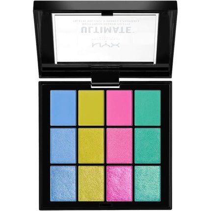 NYX Professional Makeup Ultimate Multi - Finish Eyeshadow Palette Electric 1.02kg - Maison des fragrances