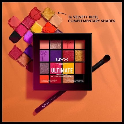 Nyx Professional Makeup Ultimate Shadow Palette Festive 0.1 fl oz - Maison des fragrances