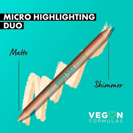 NYX Professional Makeup Wonder Pencil Multi - Use Micro Highlighter and Concealer Stick Medium 02 - Maison des fragrances