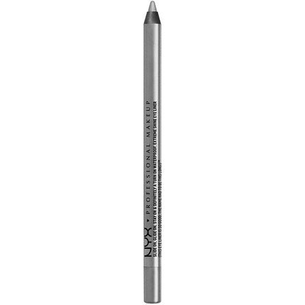 NYX Slide On Stay On Extreme Waterproof Shine Eyeliner Platinum Silver - Maison des fragrances