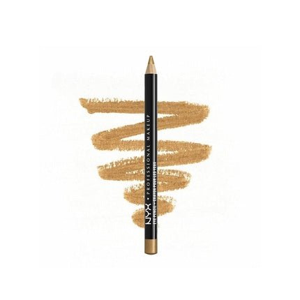 NYX Slim Eye Liner Pencil for Eyes or Eyebrows 933 Gold Shimmer SPE933 - Maison des fragrances
