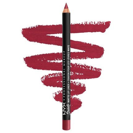 NYX Suede Matte Lip Liner in Cherry Skies - Maison des fragrances