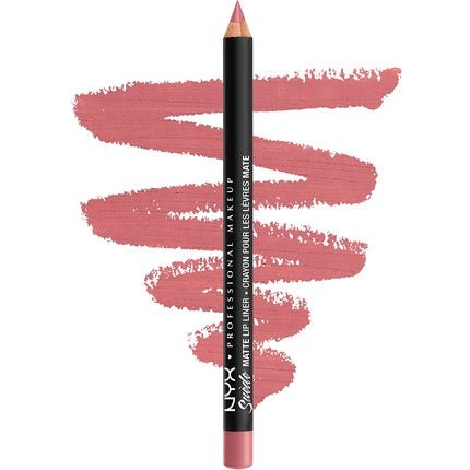 NYX Suede Matte Lip Liner SMLL09 Tea & Cookies/GLITZ - Maison des fragrances