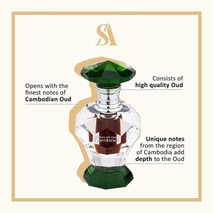 Swiss Arabian Dehn El Oud Cambodi Luxury Oil 0.1 Oz Unisexe