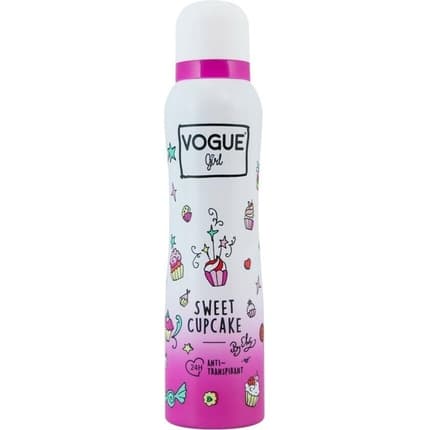 Vogue Antiperspirant Sweet Cupcake Déodorant (Déo) Femme 150ml