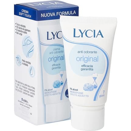 Lycia Original Cream-Gel Antiodorante Déodorant (Déo) Mixte 30ml