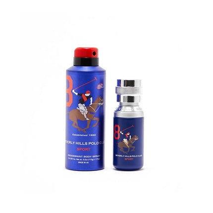 Beverly Hills Polo Club Homme No.8 Deodorant Spray 175ml Beverly Hills Polo Club