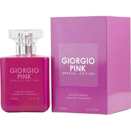 Giorgio Pink par Giorgio Group Eau de Parfum spray 3.4oz, 1oz équivaut à 30ml Special Edition Giorgio Pink