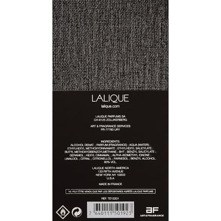 Lalique Les Compositions ees Electrum Eau de Parfum 100ml Unisex
