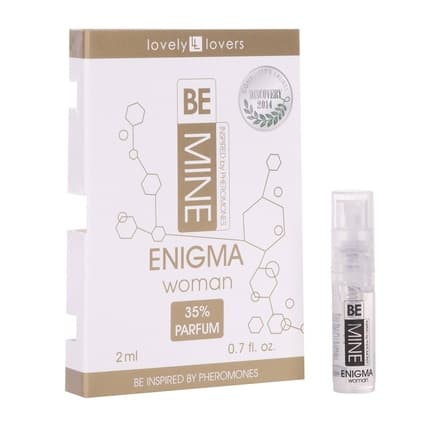 Lover's Lane Lovely Lovers Bemine Enigma Woman Perfume With Fragrance Pheromones Eau de Parfum (EDP) Mixte 2ml