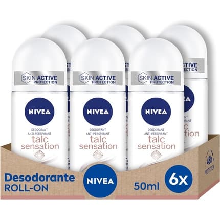 Nivea Roll-on Talc Sensation Sandalwood 50ml Unisexe