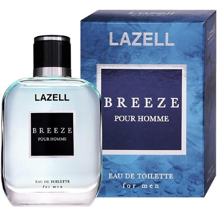 Breeze Pour Homme By Lazell EDT 100ml Eau de Toilette with Gift 5ml Travel Size Perfume Atomizer Lazell