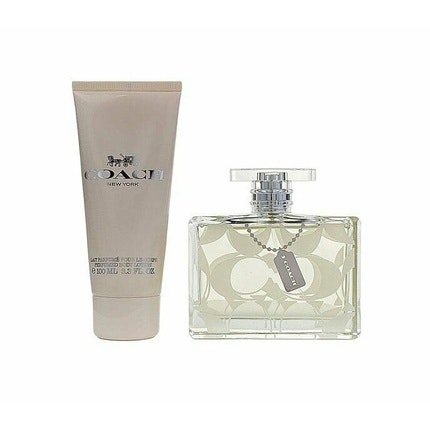 Coach Signature Eau de parfum  Spray Parfum femme  and Lotion Set 3.3oz, 1oz équivaut à 30ml Coach