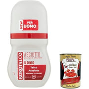 Italian Gourmet Borotalco Deodorant Roll-On Uomo Asciutto 's Amber Déodorant (Déo) Homme 50ml