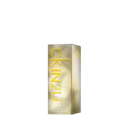 Calvin Klein ck IN2U Floral-Fruity 's Fragrance Eau de Toilette (EDT) Femme 50ml