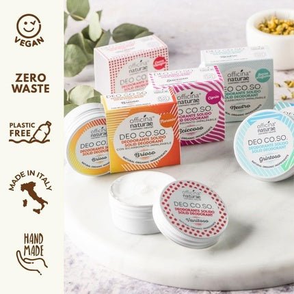 Officina Naturae Deo Co. Neutral Without Perfume Deodorant Bar Bio Plastic - Maison des fragrances