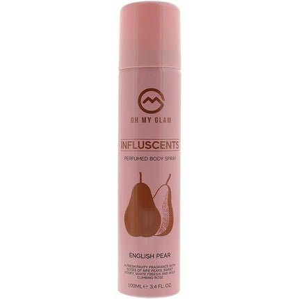 Oh My Glam Influscents English Pear Body Eau de Toilette (EDT) Femme 100ml - Maison des fragrances