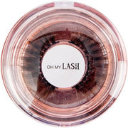 OH MY LASH Black Faux Mink False Strip Eyelashes in Rose Gold Reusable Lashes Case - You Glow Girl - Maison des fragrances