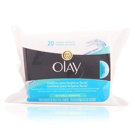 Olay Facial Cleansing Wipes for Sensitive Skin - Maison des fragrances