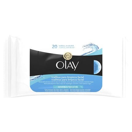 Olay Facial Cleansing Wipes for Sensitive Skin - Maison des fragrances