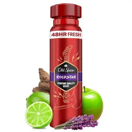Old Spice Bodyspray Rockstar Déodorant (Déo) Mixte 150ml - Maison des fragrances