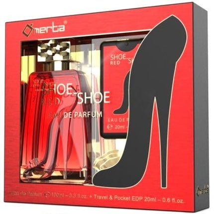 Omerta Shoe Red - Eau de Parfum Femme 100ml + 20ml - Maison des fragrances