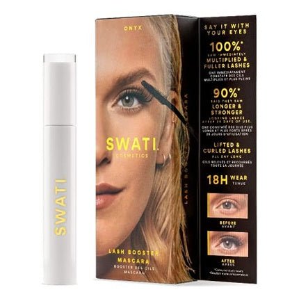 ONYX Long - Lasting Volumizing Mascara for Length, Volume, and Lash Care - SWATI COSMETICS - Maison des fragrances