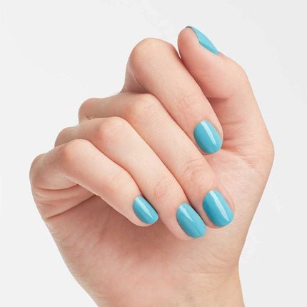 OPI Nail Lacquer Can't Find My Czechbook Blue Nail Polish 0.5 fl oz - Maison des fragrances