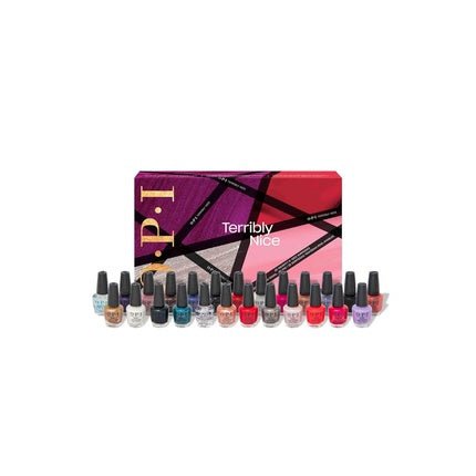 OPI Nail Lacquer Holiday 2023 Collection Terribly Nice 25pc Mini Advent Calendar Gift Set 25 x 0.125 fl oz - Maison des fragrances