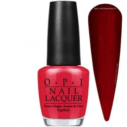 OPI Nail Polish An Affair In Red Square 15ml - Maison des fragrances