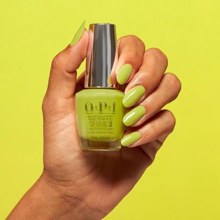 OPI Nail Polish Infinite Shine Long - wear System 2nd Step Your Way Get in Lime 15ml - Maison des fragrances