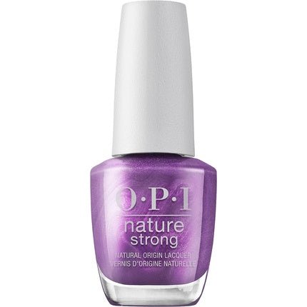 OPI Nature Strong Nail Polish Quick Dry Vegan Nail Varnish With Long - Lasting Results Made With Natural Ingredients Purple Shades Achieve Grapeness - Maison des fragrances
