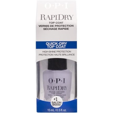 OPI RapiDry Top Coat Fast - Drying High Gloss Finish Nail Polish - Maison des fragrances