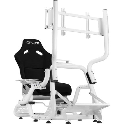 Oplite Simracing & Flightsim Holder GTR S8 White - The Ultimate Gearshift - Maison des fragrances